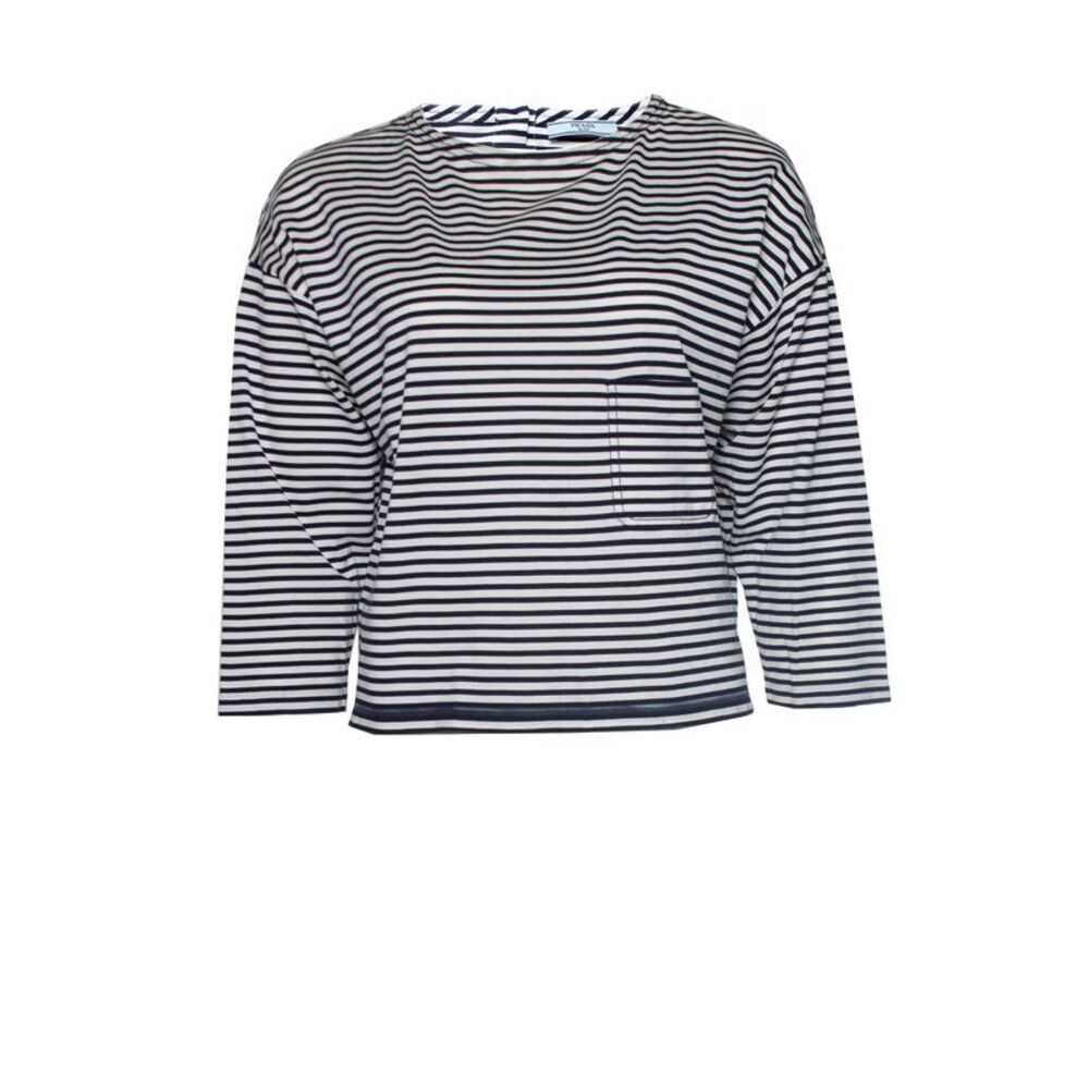 Prada Striped top with pocket